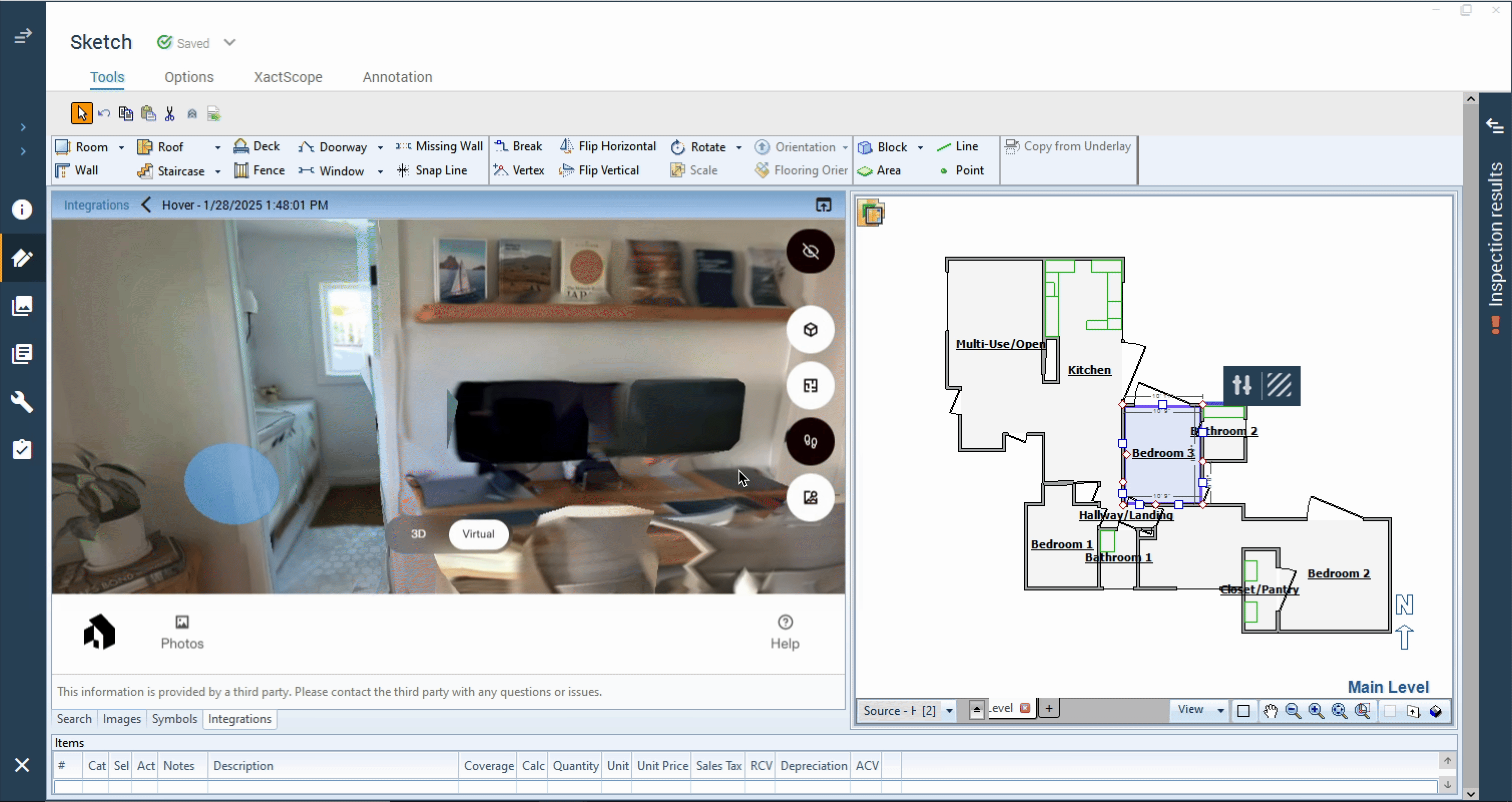 Embedding Hover Xacatimate